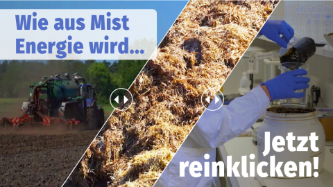 Eine Reportage zeigt, wie aus den Gärresten der Biogasanlagen Nährstoffe zurück gewonnen werden