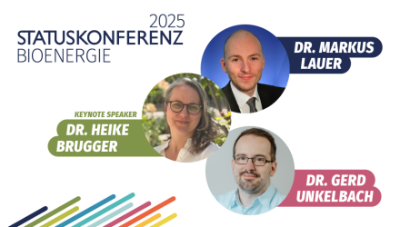 Statuskonferenz Bioenergie: Keynote-Speaker stehen fest
